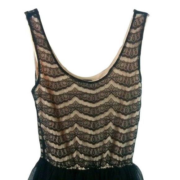 Whimsigoth Summer Balletcore Tulle Dress Tank Y2k Size XS Black Grunge Fairycore - Picture 2 of 5